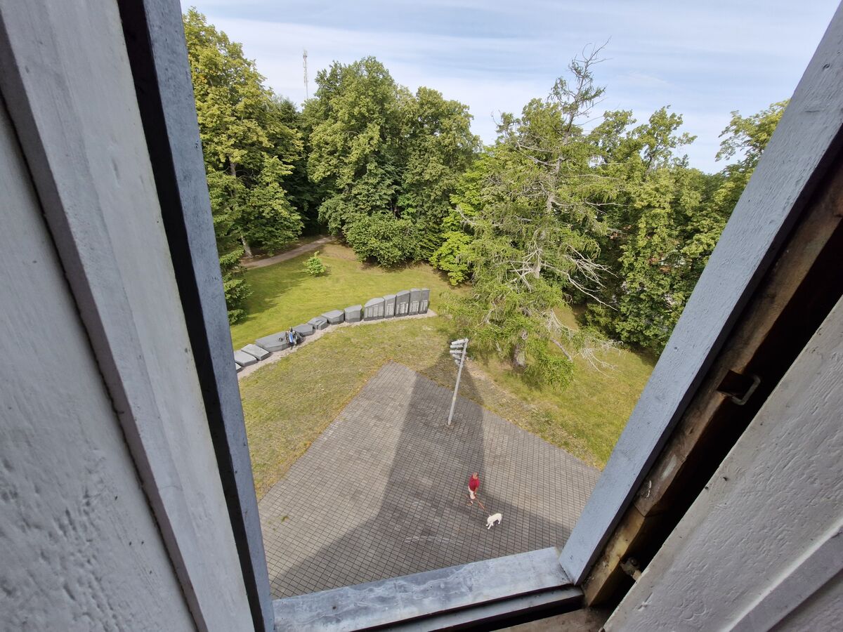 Vaade Kärdla kiriku tornist
